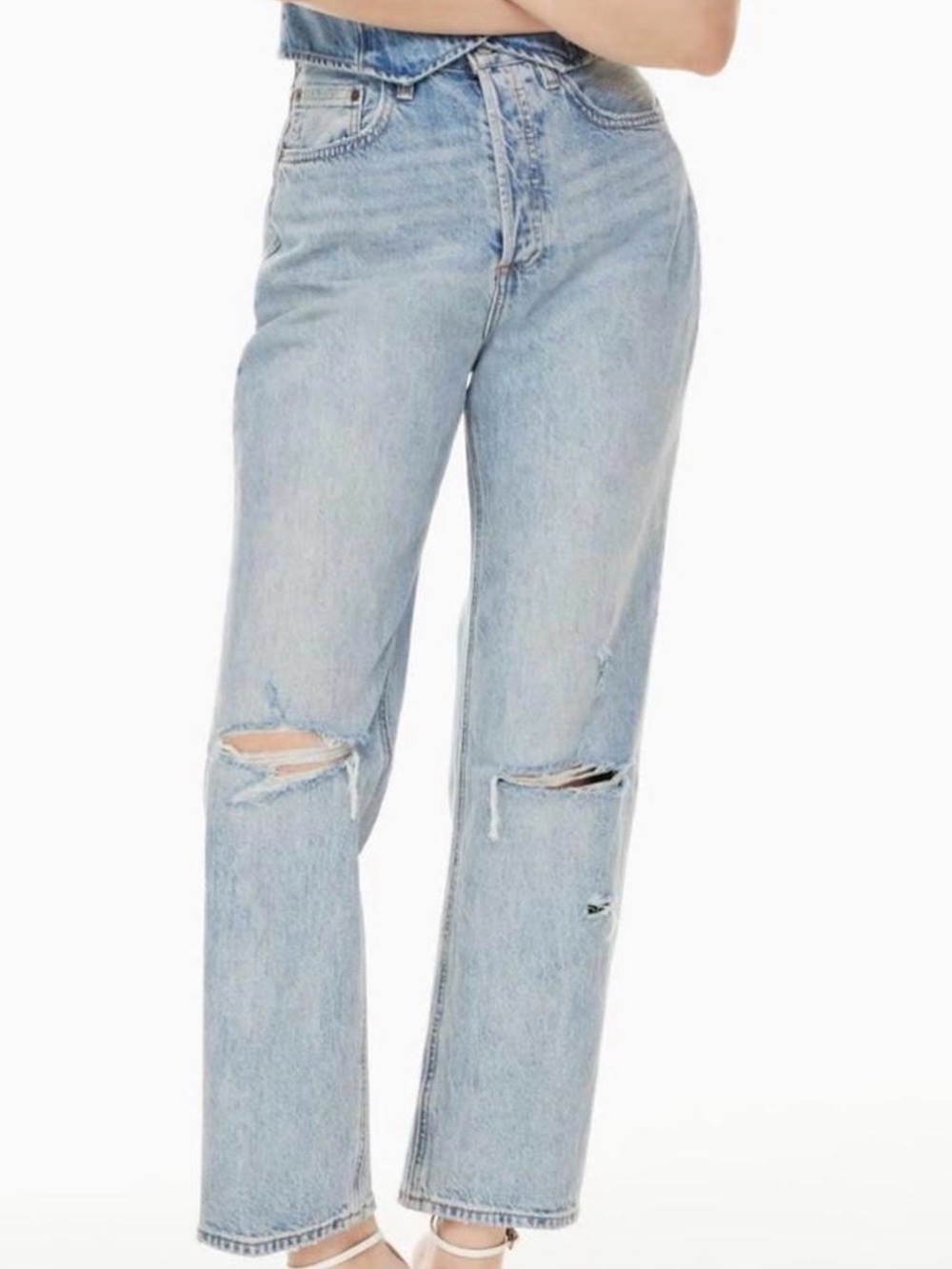 Denim Forum Joni High Rise Loose Jeans